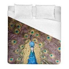 Bird Peacock Feather Duvet Cover (full/ Double Size)