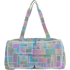 Color Blocks Abstract Background Multi Function Bag