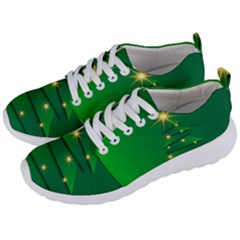 Christmas Tree Green Men s Lightweight Sports Shoes