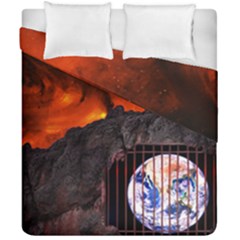Earth Day Duvet Cover Double Side (california King Size) by HermanTelo