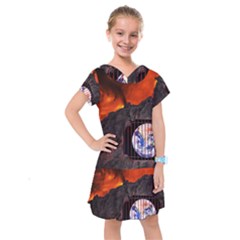 Earth Day Kids  Drop Waist Dress