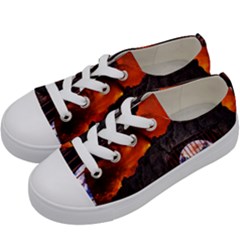 Earth Day Kids  Low Top Canvas Sneakers