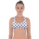 Concentric Plaid Got No Strings Sports Bra View1