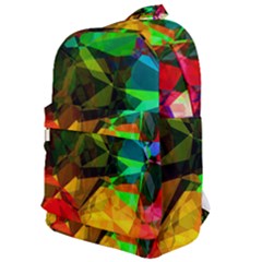 Color Abstract Polygon Classic Backpack