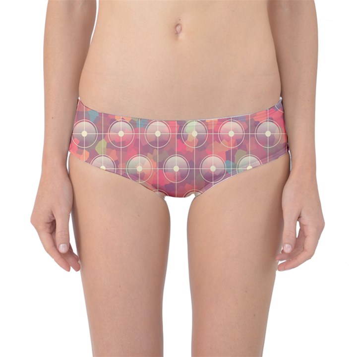 Colorful Background Abstract Classic Bikini Bottoms