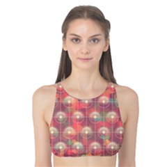 Colorful Background Abstract Tank Bikini Top