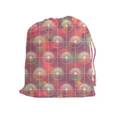 Colorful Background Abstract Drawstring Pouch (xl)