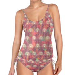 Colorful Background Abstract Tankini Set