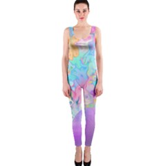 Eggs Happy Easter Rainbow One Piece Catsuit