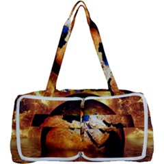 Earth Globe Water Fire Flame Multi Function Bag by HermanTelo