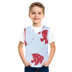 Fish Red Sea Water Swimming Kids  Sportswear