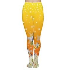 Fish Snow Coral Fairy Tale Tights