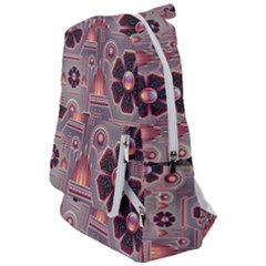 Floral Flower Stylised Travelers  Backpack by HermanTelo