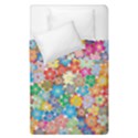 Floral Flowers Abstract Art Duvet Cover Double Side (Single Size) View2