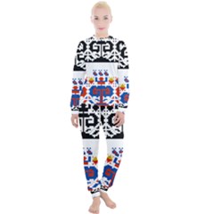 Folk Art Fabric Women s Lounge Set