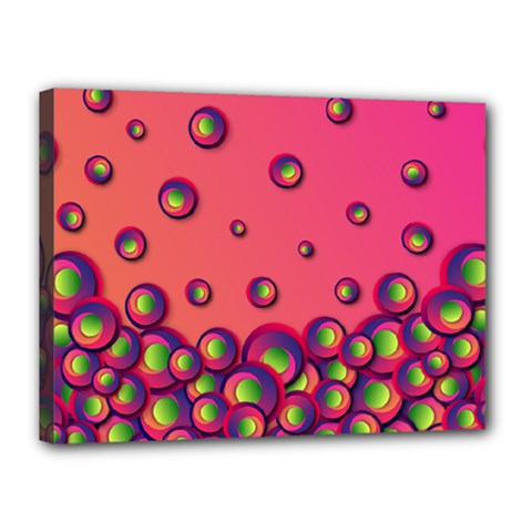 Funny Texture Canvas 16  X 12  (stretched) by HermanTelo