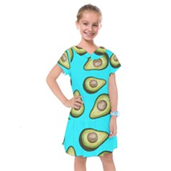 Fruite Avocado Kids  Drop Waist Dress