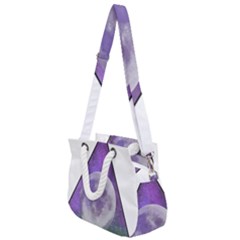 Form Triangle Moon Space Rope Handles Shoulder Strap Bag