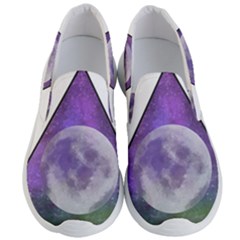 Form Triangle Moon Space Men s Lightweight Slip Ons by HermanTelo