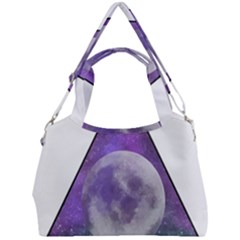 Form Triangle Moon Space Double Compartment Shoulder Bag by HermanTelo