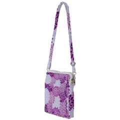 Floral Purple Multi Function Travel Bag