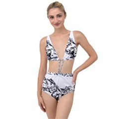 Mountain Ink Tied Up Two Piece Swimsuit