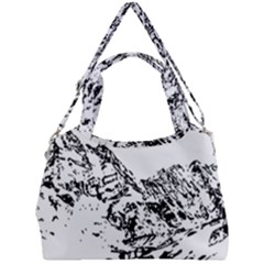 Mountain Ink Double Compartment Shoulder Bag by HermanTelo