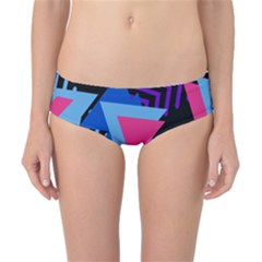Memphis Pattern Geometric Abstract Classic Bikini Bottoms