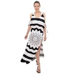 Mandala Maxi Chiffon Cover Up Dress