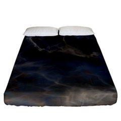 Marble Surface Texture Stone Fitted Sheet (king Size)