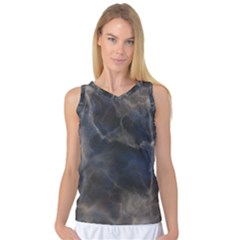 Marble Surface Texture Stone Women s Basketball Tank Top by HermanTelo
