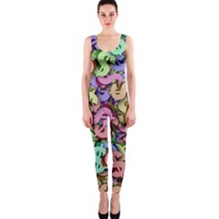 Money Currency Rainbow One Piece Catsuit by HermanTelo