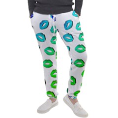 Kiss Mouth Lips Colors Men s Jogger Sweatpants by HermanTelo