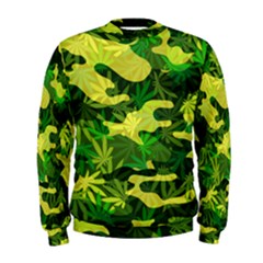 Marijuana Camouflage Cannabis Drug Men s Sweatshirt