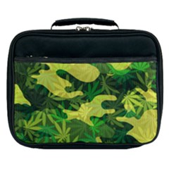 Marijuana Camouflage Cannabis Drug Lunch Bag by HermanTelo