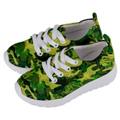 Marijuana Camouflage Cannabis Drug Kids  Lightweight Sports Shoes by HermanTelo