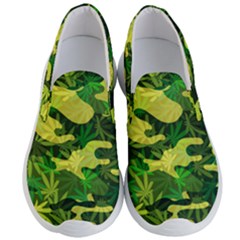 Marijuana Camouflage Cannabis Drug Men s Lightweight Slip Ons by HermanTelo