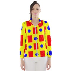 Pattern Circle Plaid Women s Windbreaker