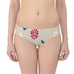 Pattern Culture Tribe American Hipster Bikini Bottoms