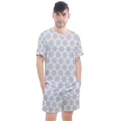 Ornamental Star Mandala Men s Mesh Tee And Shorts Set