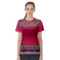 Ornaments Mexico Cheerful Women s Sport Mesh Tee View1