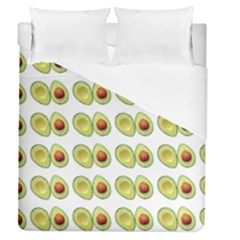 Pattern Avocado Green Fruit Duvet Cover (queen Size)
