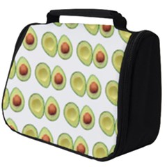 Pattern Avocado Green Fruit Full Print Travel Pouch (big) by HermanTelo