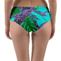 Painting Oil Leaves Nature Reason Reversible Mid-Waist Bikini Bottoms View4