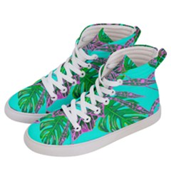 Painting Oil Leaves Nature Reason Men s Hi-top Skate Sneakers