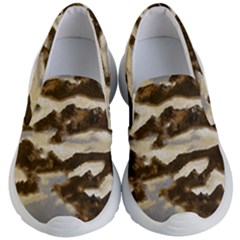 Mountains Ocean Clouds Kids  Lightweight Slip Ons by HermanTelo