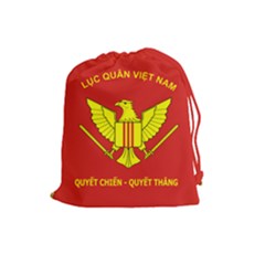 Flag of Army of Republic of Vietnam Drawstring Pouch (Large)