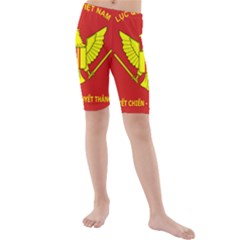 Flag of Army of Republic of Vietnam Kids  Mid Length Swim Shorts