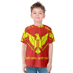 Flag of Army of Republic of Vietnam Kids  Cotton Tee