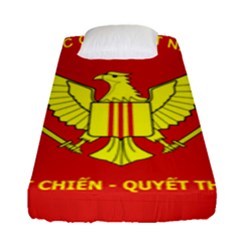Flag of Army of Republic of Vietnam Fitted Sheet (Single Size)
